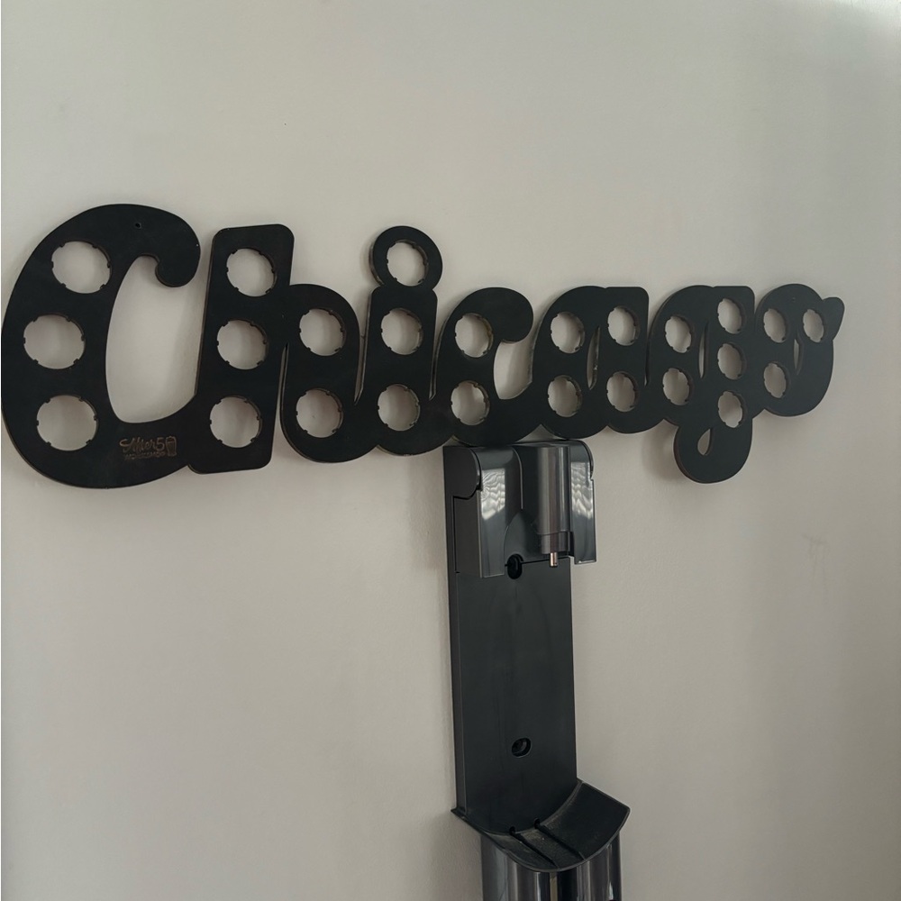 Chicago beer cap holder
